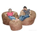 4ft foam beanbag chairs bed lounge indoor home soft furniture cover hotsale 3