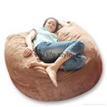 4ft foam beanbag chairs bed lounge indoor home soft furniture cover hotsale 4