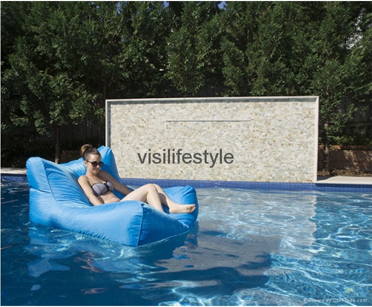 outdoor floating bean bag bed outdoor beanbag cover wholesale 4