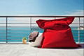 big pillow beanbag bed outdoor lounge