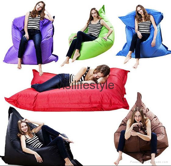 big pillow beanbag bed outdoor lounge beanbag chairs cover 5