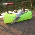 2016 visi new fashion inflatable air sleeping bag outdoor air beanbag lounge