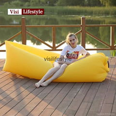 visi new air bean bag chair inflatable