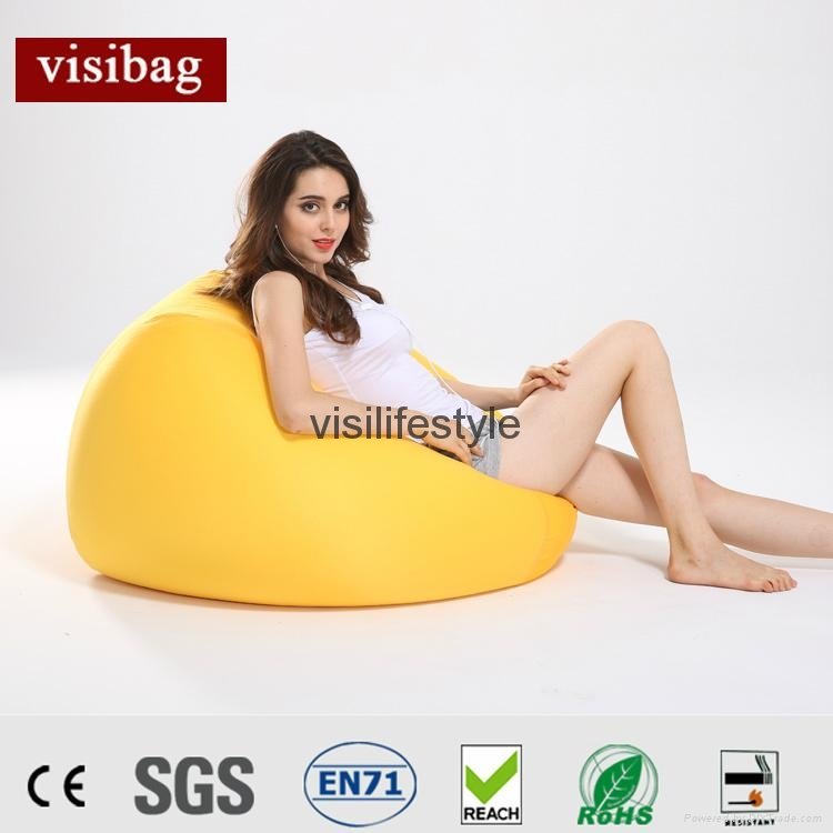 visi new stretching cube beanbag ottoman chair seat pouf 3