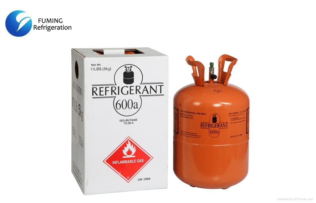 Refrigerant gas R600a 2