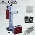 Mark On Fly Fiber Laser Coding Machine