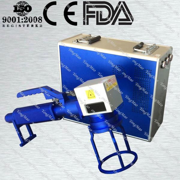 Handheld Fiber Laser Marking Machine for VIN and Frame Marking 2