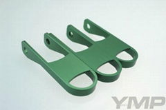 High precision green anodized 