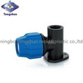 Compression fitting pipe fitting for