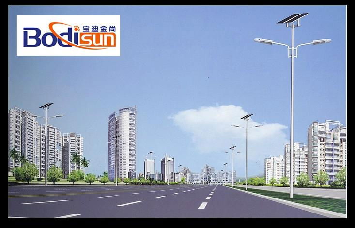 烟台金尚太阳能路灯室外道路照明灯 5