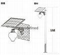 宝迪金尚太阳能一体化路灯桃子灯LED 3