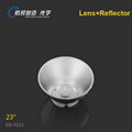 Lighting accessories COB reflector for spotlight 63mm pc light cup company