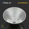 Narrow spot COB reflector for spotlight pc COB reflector customized  1