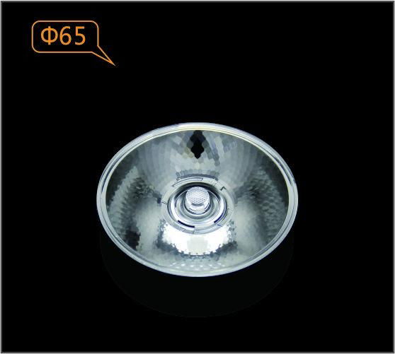 LED lighting COB lens for GU10 GLA6520 65mm 20 degree COB light lens