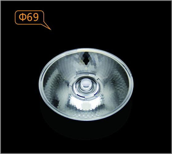 LED lighting COB lens for AR111 GLA6910 69mm 10 degree led lens