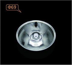 LED lighting COB lens for AR111 GLA6910 69mm 10 degree led lens