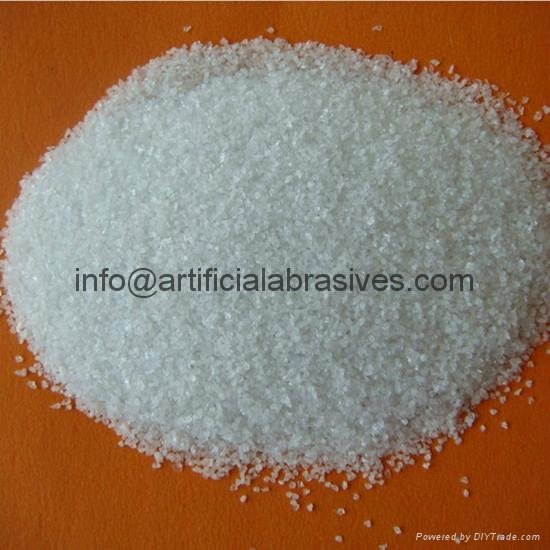 High hardness white fused aluminum oxide for refractory castable