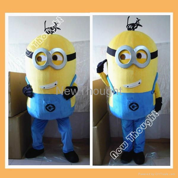 Despicable me minion mascot costume for adult