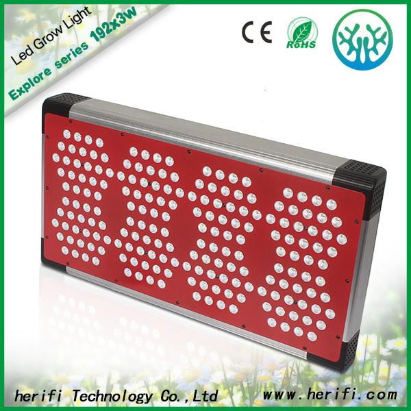 Pure Aluminum Cooling System LED Grow Light EP008 100W-1000W light for plant