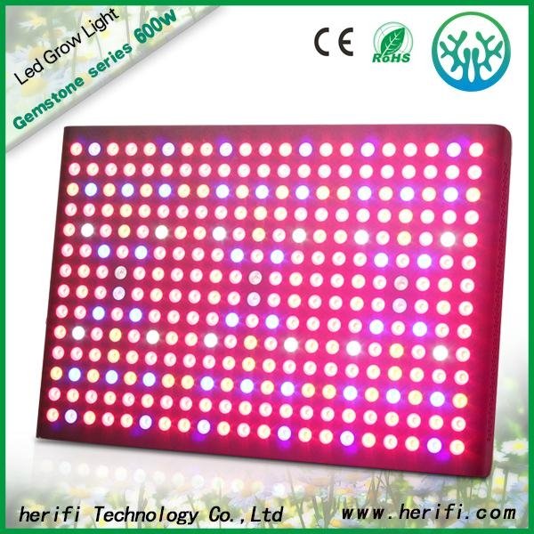 China Lower Noise Fan LED Grow Light Gemstone series 200w-900w BS003 Grow Light  2