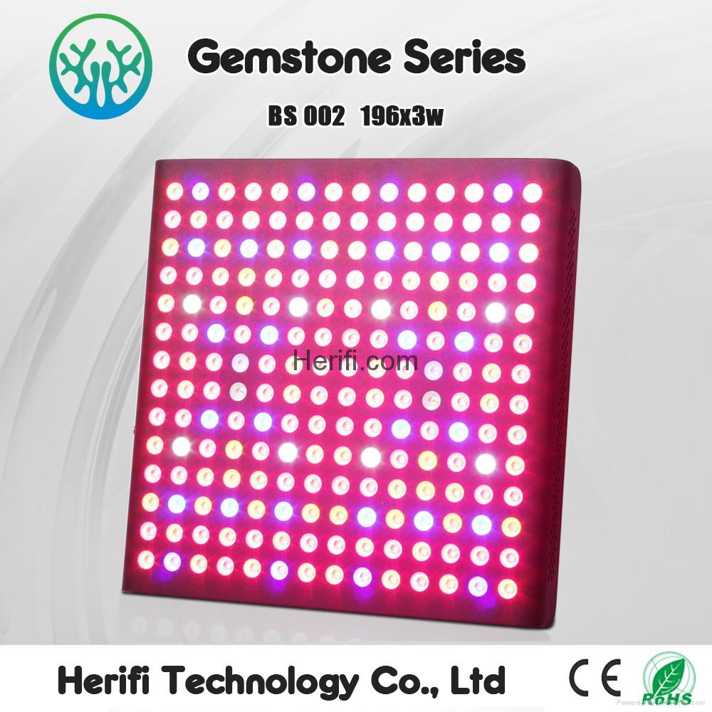 New Design 600w LED Grow light replace 1200w HPS Full spectrum for Hydroponic 4