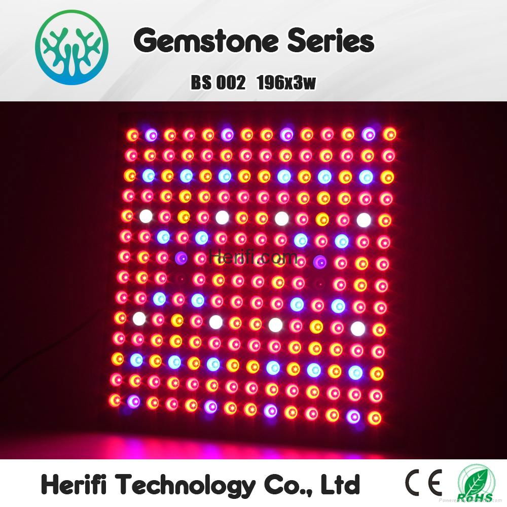 New Design 600w LED Grow light replace 1200w HPS Full spectrum for Hydroponic 5