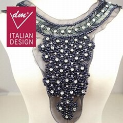 2015 fashion elegant designs patterns neck collar for dresses