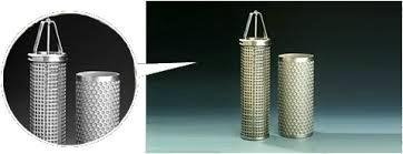 Stainless steel pleated mesh filter cartridge