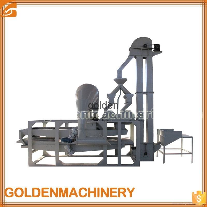 Pumpkind seed cleaning equipment