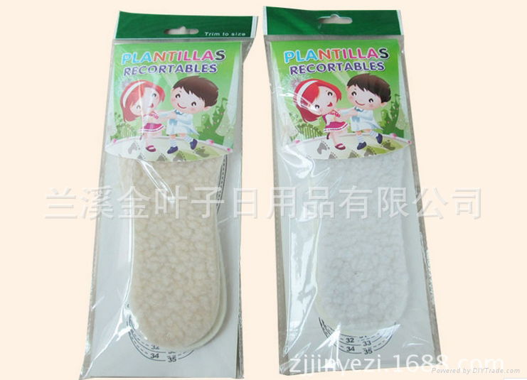Factory sale latex and wool warm insole for winter 2