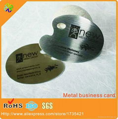 hole cutting through stainless steel material 0.5mm thickness small metal tag