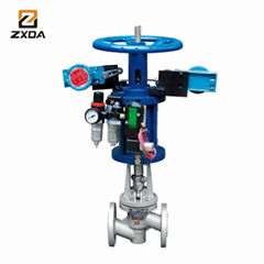 Pneumatic Flange Globe Valve SS304