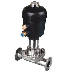 Pneumatic Sanitary Clamped Diaphragm Valve 316L 2