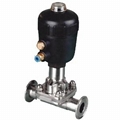 Pneumatic Sanitary Clamped Diaphragm Valve 316L 2