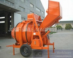 Diesel concrete mixer