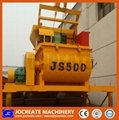 JS500 twin shaft concrete mixer with competitive price