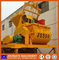 JS500 twin shaft concrete mixer with competitive price 3