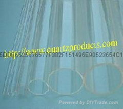 Opaque / translucent quartz glass tube