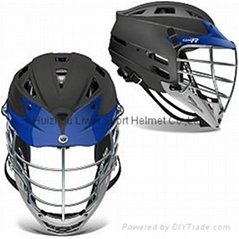 Cascade Custom CPX-R Matte Lacrosse Helmet with Chrome Facemask