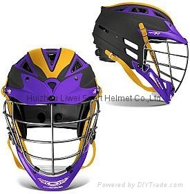 Cascade Custom CPX-R Matte Lacrosse Helmet with Titanium Mask 