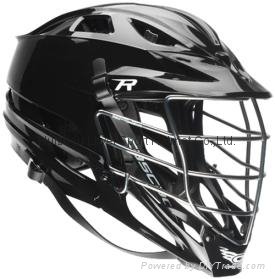Cascade Men's R Lacrosse Helmet with Chrome Facemask