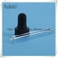 Plastic closure glass dropper for cosmetic package 2