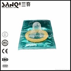 Natural latex rubber condom sizes