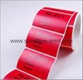 We produce adhesive sticker, packaging label 3