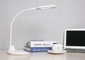 Rechargeable flexible LED desk lamp