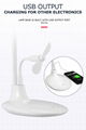 Rechargeable flexible LED desk lamp