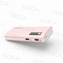 DOCA LED torch power bank