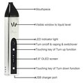 The best innovative vape pen vaporizer kit 3 in 1 Herbal Vaporizer Acigax 2