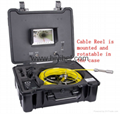 30m reel drain pipe inspection camera system