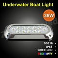 36W underwater led boat light